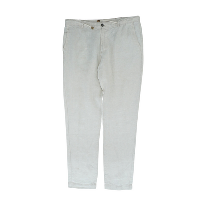 Beige Regular Pants