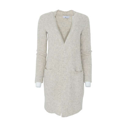Beige Cardigan Sweater