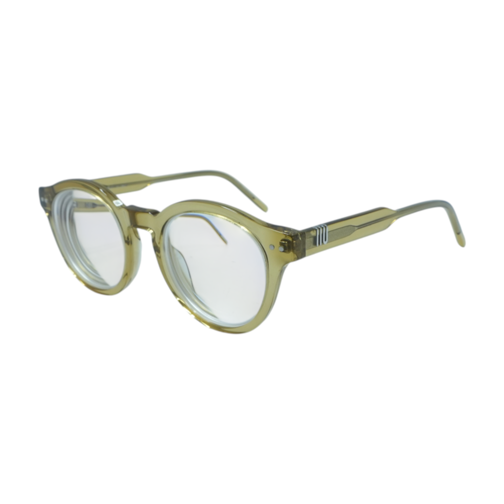 Yellow 35-002558 Round Prescription Eyewear