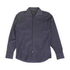 Purple Striped Long Sleeve Button Down
