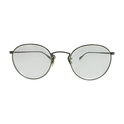 Gunmetal Round Prescription Eyewear