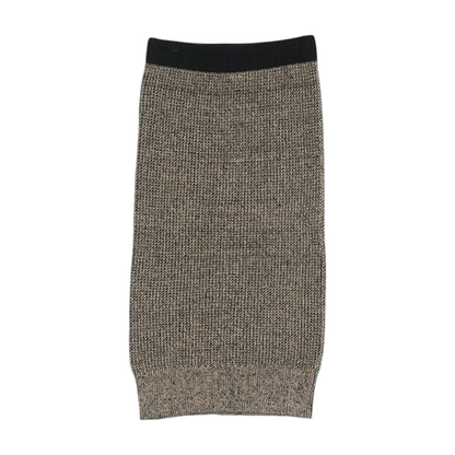 Beige Midi Skirt