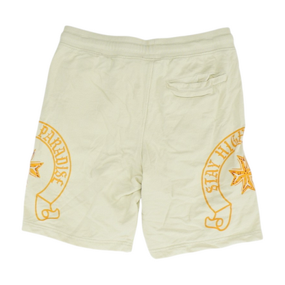 Beige Active Shorts