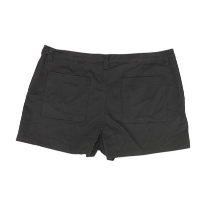 Charcoal Solid Chino Shorts