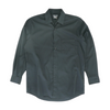 Black Solid Long Sleeve Button Down