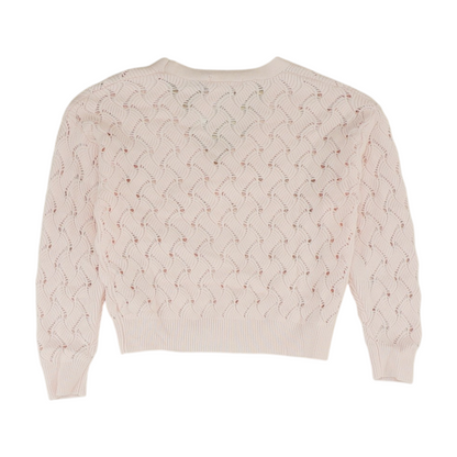 Pink Cardigan Sweater