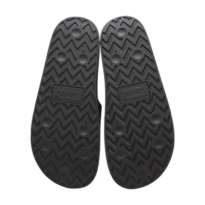 Batwing Black Athletic Slide Athletic Shoes