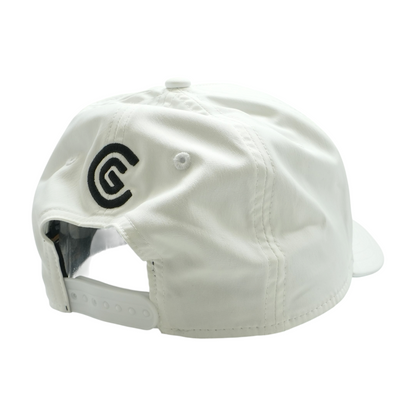 White Cleveland Golf Ballcap Hat