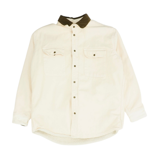 Beige Solid Jacket