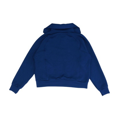 Navy Solid 1/4 Zip Pullover