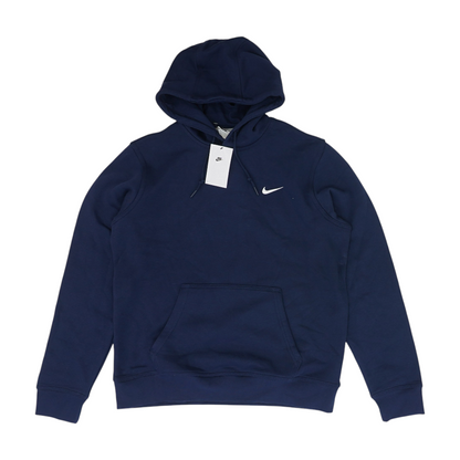 Navy Solid Hoodie Pullover