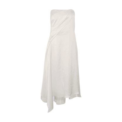 White Midi Formal