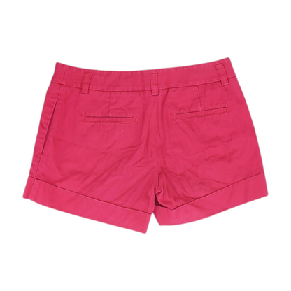 Magenta Solid Chino Shorts
