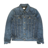 Blue Solid Denim Jacket