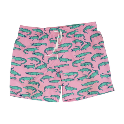 Pink Print Swim Bottom