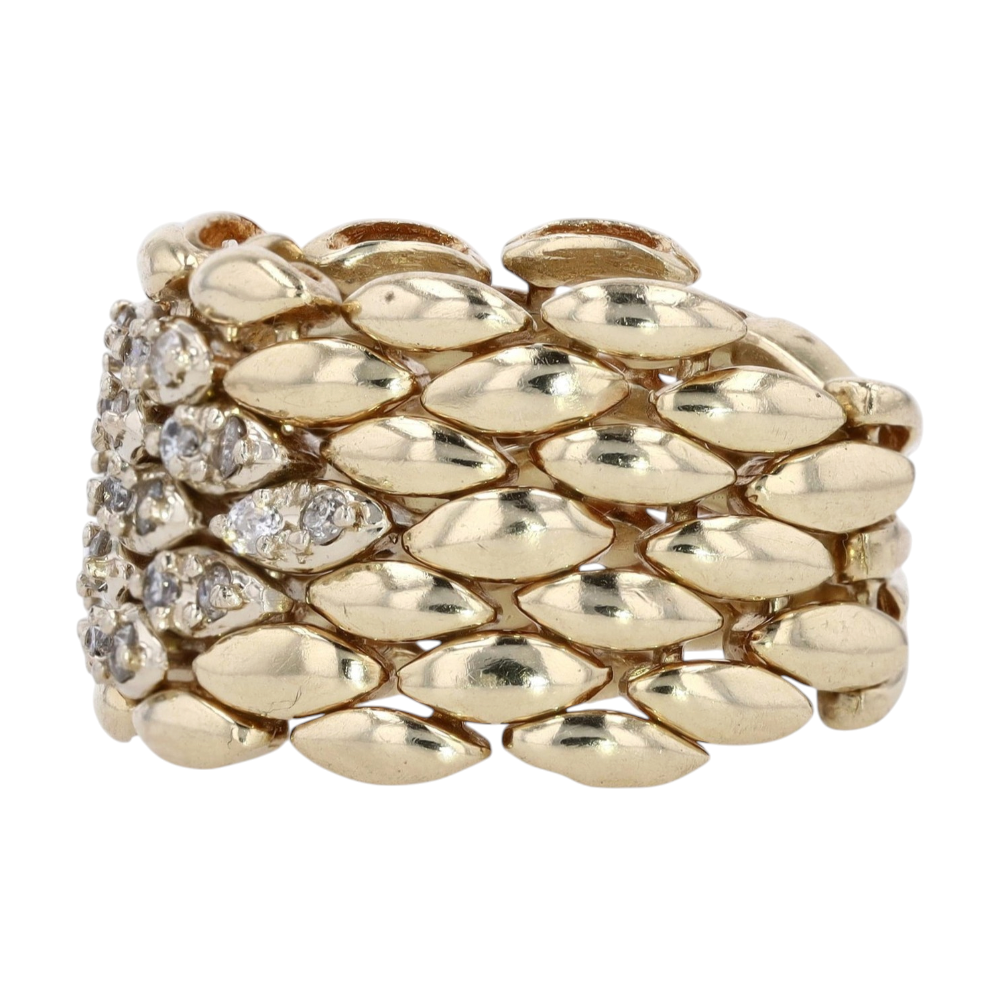 1/2 ctw 14K Yellow Gold Diamond Fashion Ring