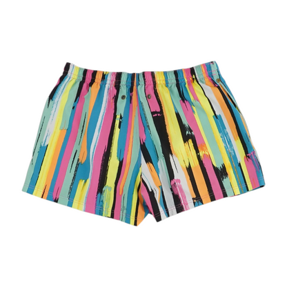 Multi Striped Swim Bottom