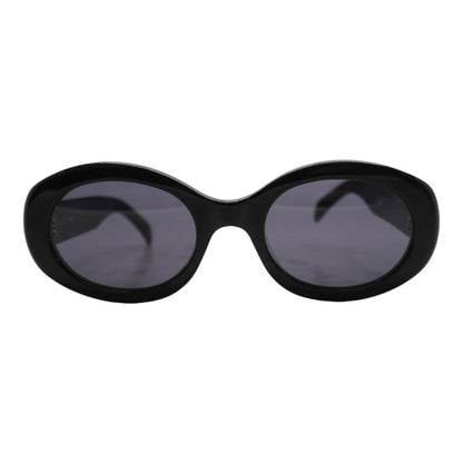 Black CL40194U Round Sunglasses