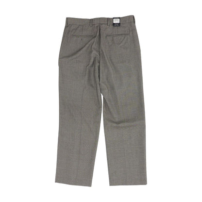Gray Plaid Dress Pants