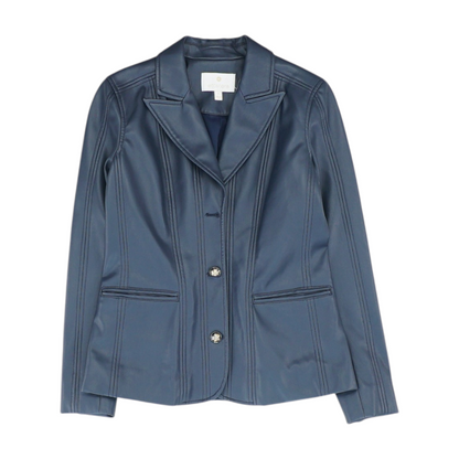 Navy Solid Blazer