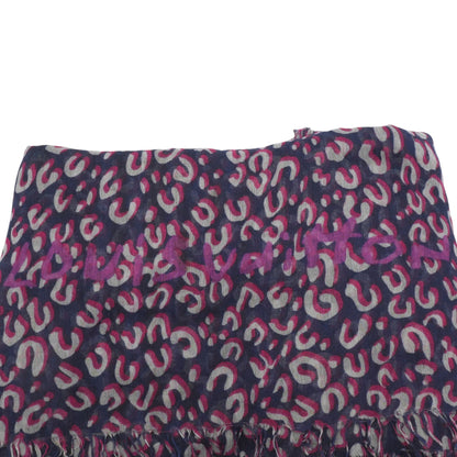 Louis Vuitton x Stephen Sprouse Cashmere Silk Scarf in Leopard