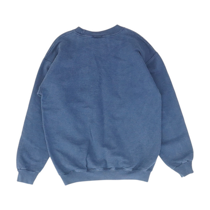 Navy Solid Sweatshirt Pullover