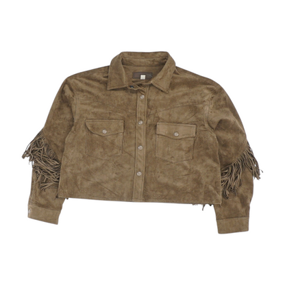 Brown Solid Jacket
