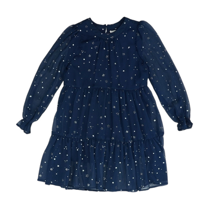Navy Graphic Dress