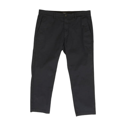 Navy Solid Chino Pants