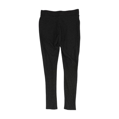 Black Striped Leggings