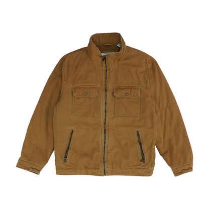 Brown Solid Jacket