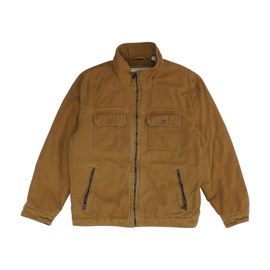 Brown Solid Jacket