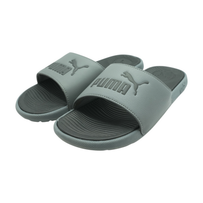 Gray Athletic Slides