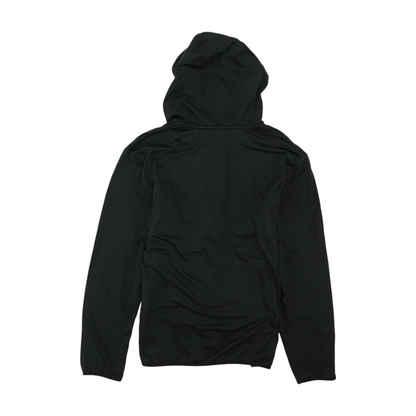 Black Solid Active Jacket
