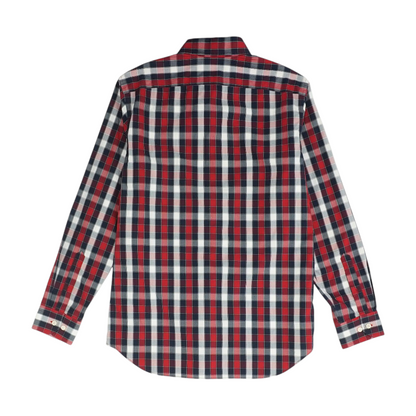 Multi Check Long Sleeve Button Down