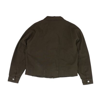 Brown Solid Jacket