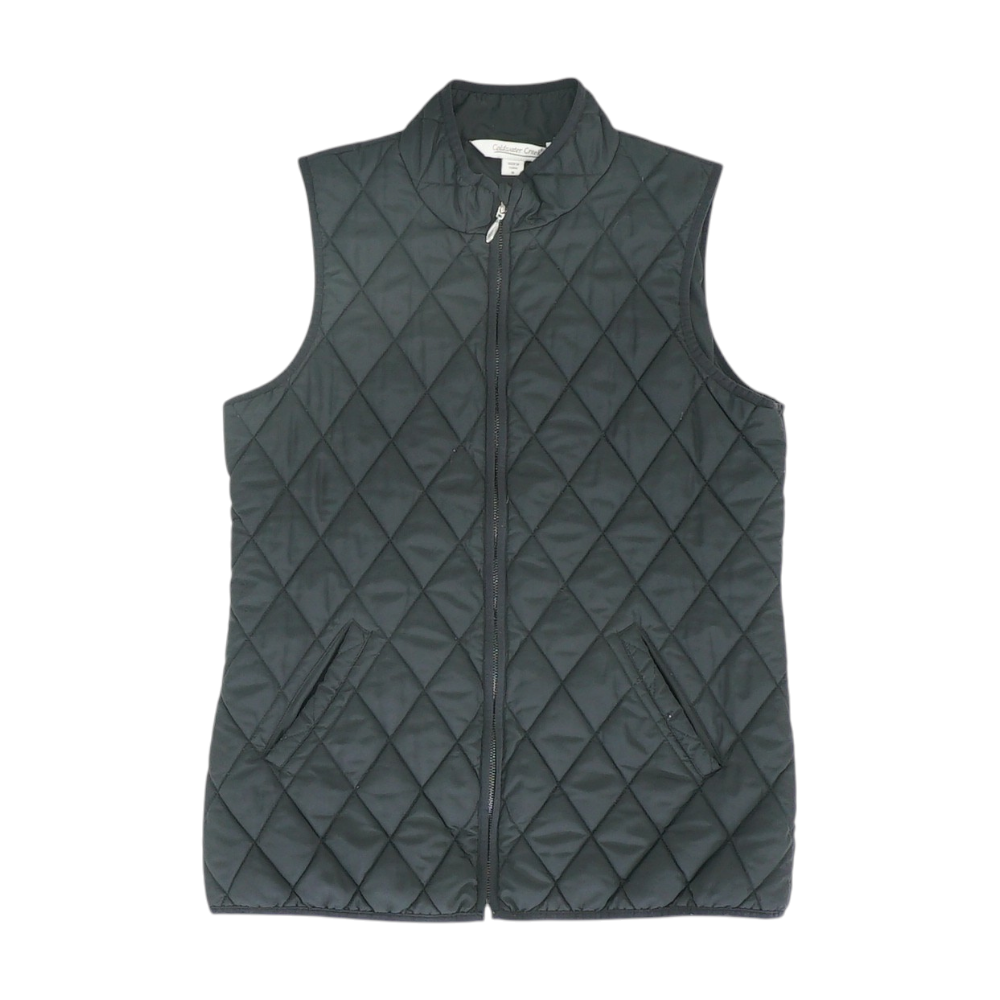 Black Solid Vest