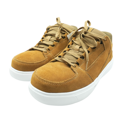 Tan Lace-Up Casual Shoes