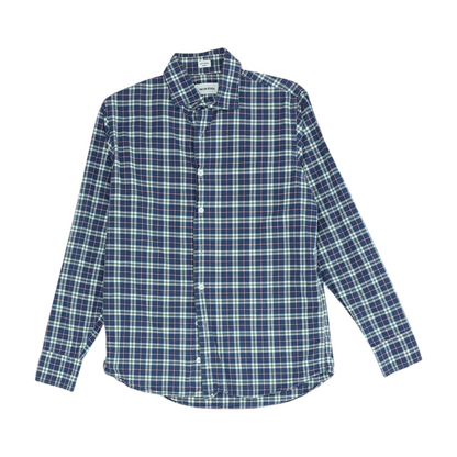 Multi Plaid Long Sleeve Button Down