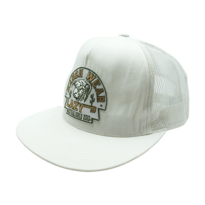 White Ranch Wear Ballcap Hat