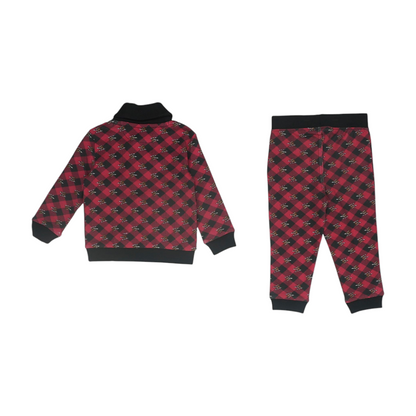 Red Plaid Set