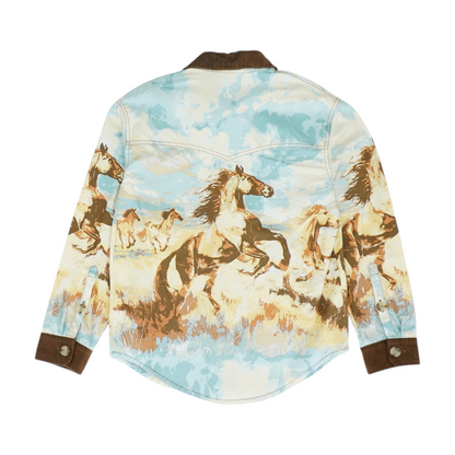 Multi Graphic Button Down