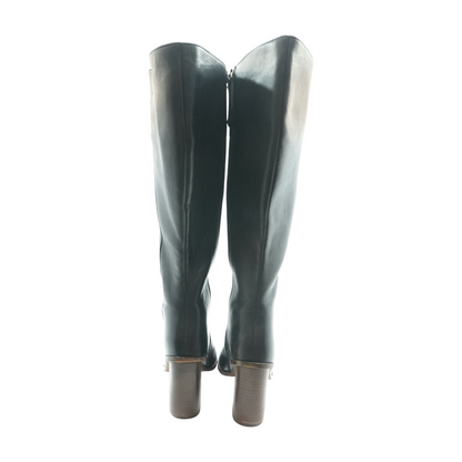 Black Knee-High Boots