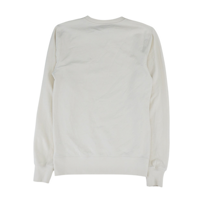 Beige Solid Sweatshirt Pullover