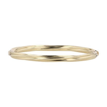 14K Yellow Gold Bangle Bracelet