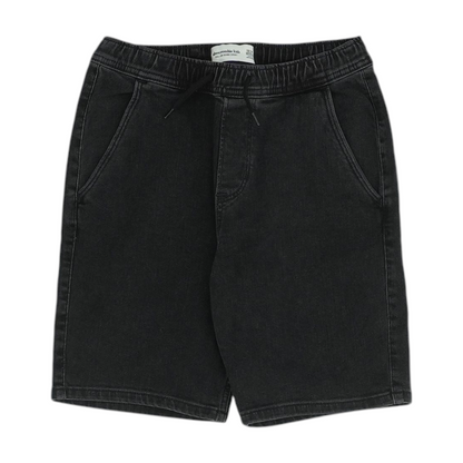 Black Denim Shorts