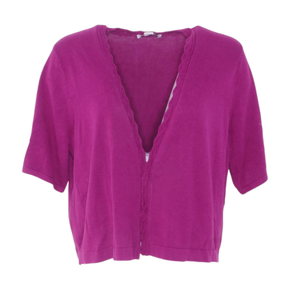Magenta Petite Cardigan