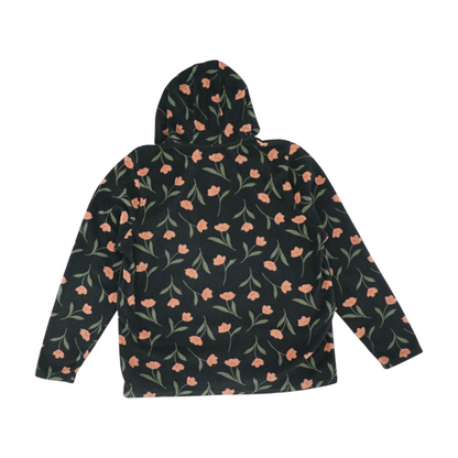 Black Floral Active Jacket