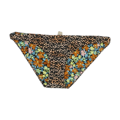 Peach Abstract Swim Bottom