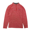 Red Solid 1/4 Zip Pullover